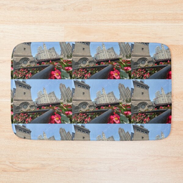 Item preview, Michigan Avenue Bridge and Bridgehouses designed and sold by vasi imagery.