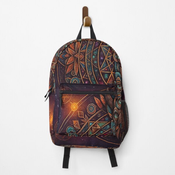 Item preview, Shamanic Totem with Cosmic Mandala designed and sold by LaraVisionsArts.