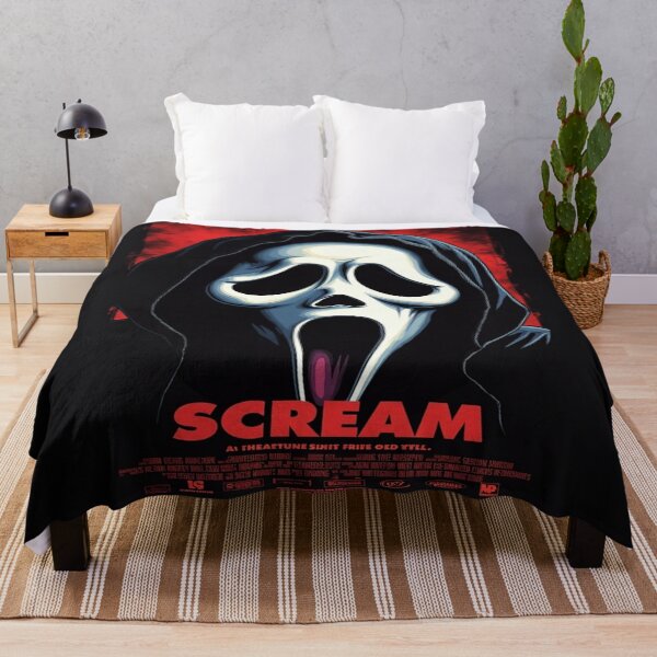 Item preview, 90s Scream Movie Poster Retro Horror Ghostface Mask Art designed and sold by leen12 Art Designs Prints.