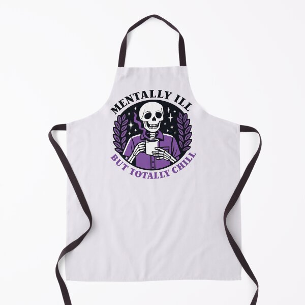 Item preview, Mentally ill but totally chill designed and sold by lea-lani.