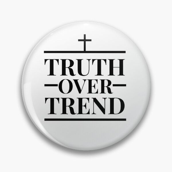Item preview, Truth Over Trend Culture Statement Design designed and sold by Christian Texas T-Shirts.