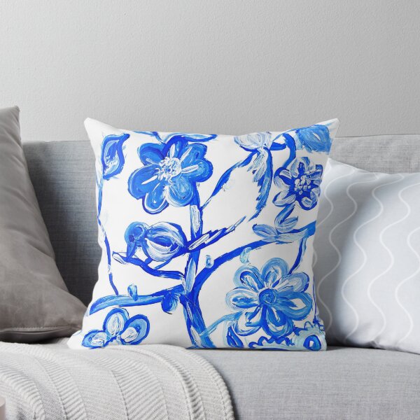 Item preview, Blue Birds by CK designed and sold by carlyartstudio.