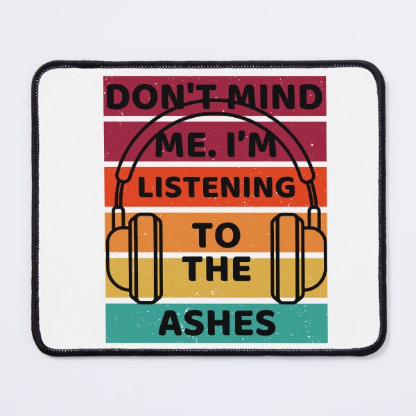 Item preview, Funny Retro Sunset I'm Listening to the Ashes designed and sold by MimsTees.