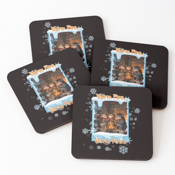 Item preview, Warm Fire, Warm Paws designed and sold by joztees.