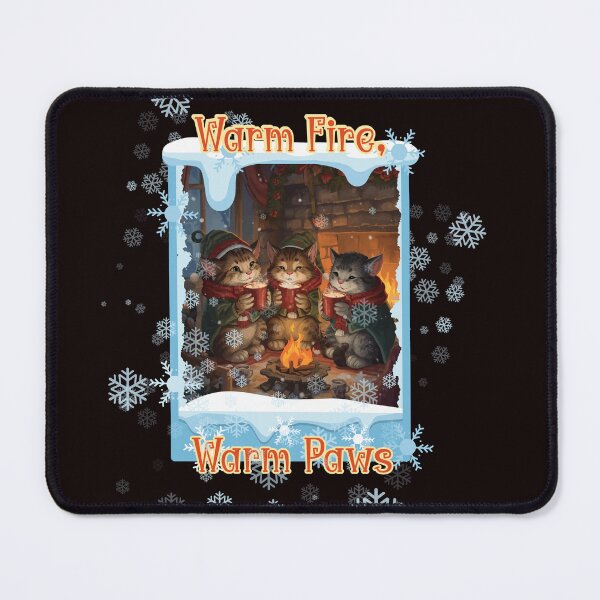 Item preview, Warm Fire, Warm Paws designed and sold by joztees.
