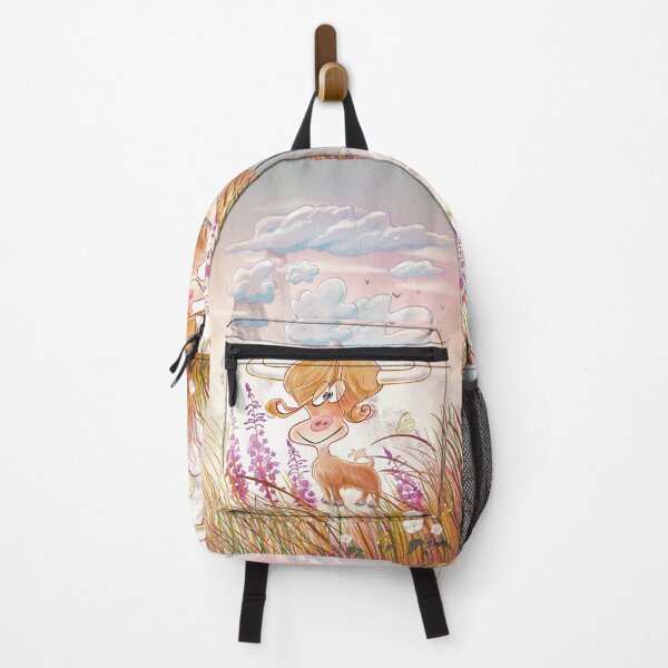 Item preview, Cute Highland cow illustration designed and sold by Sponjo.