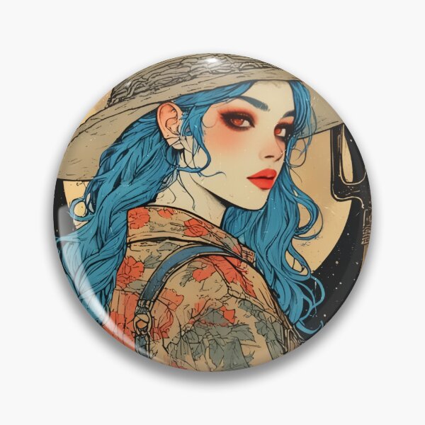 Item preview, Moonlit Farm Guardian – Fantasy Folk Art designed and sold by Neer arts.