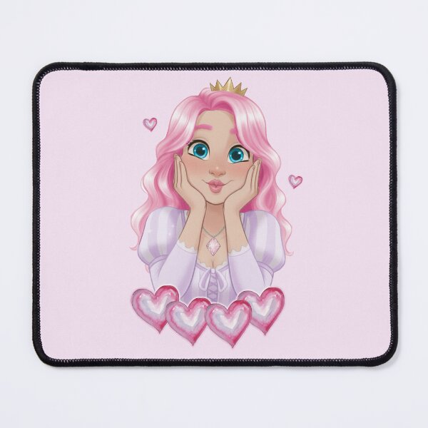 Item preview, Pink Hair Princess Love Hearts Disney Style designed and sold by Heleniya.