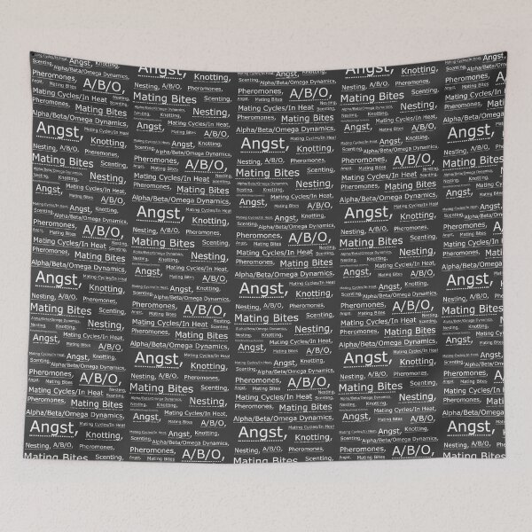 Item preview, A/B/O Tags designed and sold by FandomlyRandom.