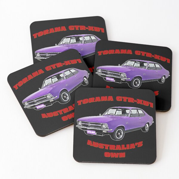 Item preview, Torana GTR XU1 Cartoon Style – Classic Australian Car Art designed and sold by Michael van der Hoorn.