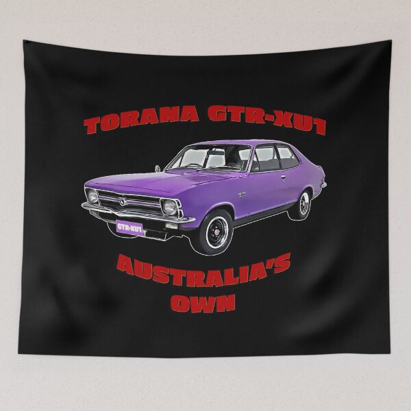 Item preview, Torana GTR XU1 Cartoon Style – Classic Australian Car Art designed and sold by Michael van der Hoorn.