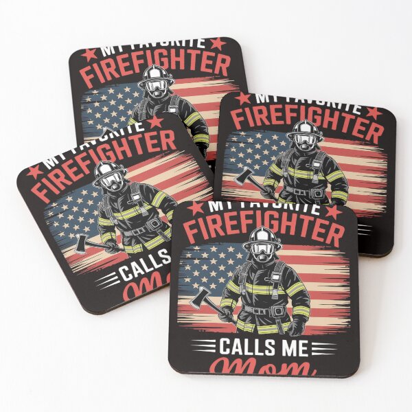Item preview, My Favorite Firefighter Calls Me Mom designed and sold by LapFemile.