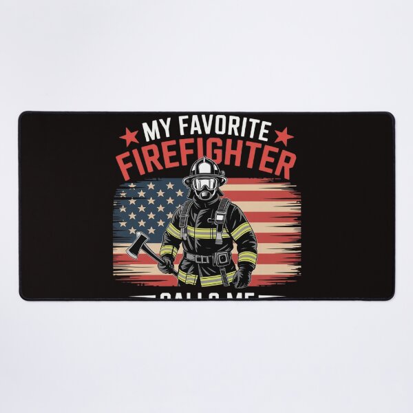 Item preview, My Favorite Firefighter Calls Me Mom designed and sold by LapFemile.