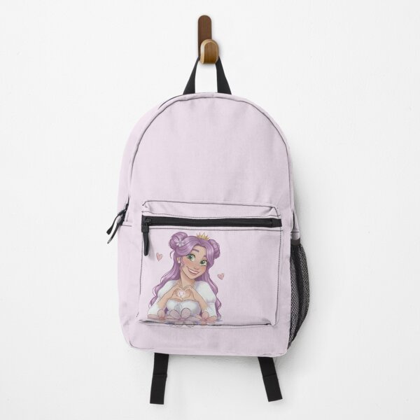 Item preview, Cute Purple Hair Princess Heart Hand Gesture - Disney style designed and sold by Heleniya.
