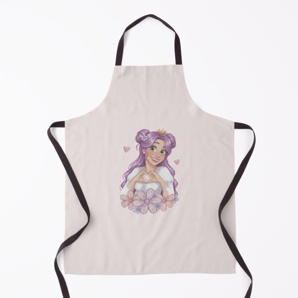 Item preview, Cute Purple Hair Princess Heart Hand Gesture - Disney style designed and sold by Heleniya.