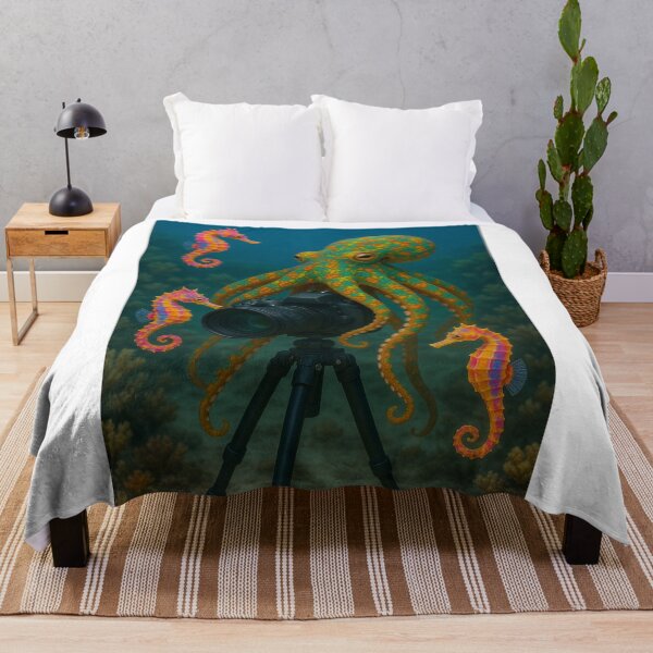 Item preview, Octopus Photographer designed and sold by Tridentulus.