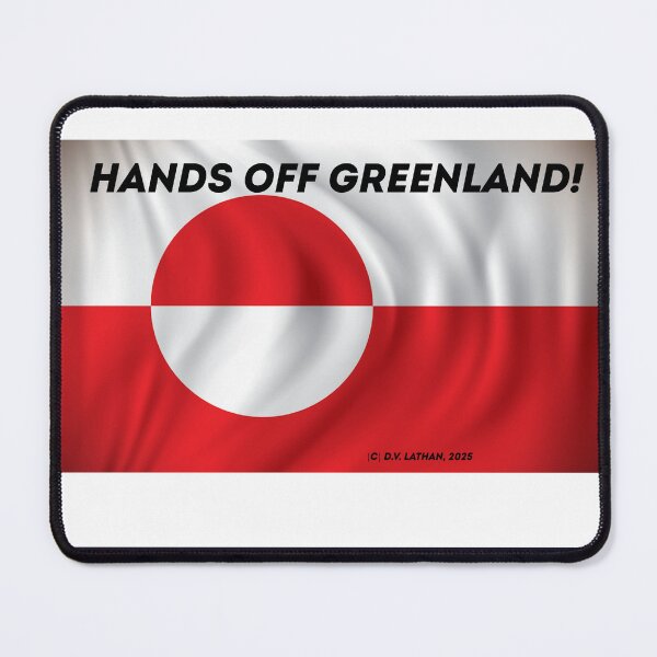 Item preview, Hands Off Greenland! designed and sold by Radicomics.