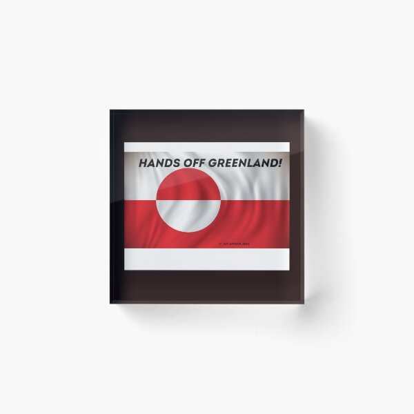 Item preview, Hands Off Greenland! designed and sold by Radicomics.