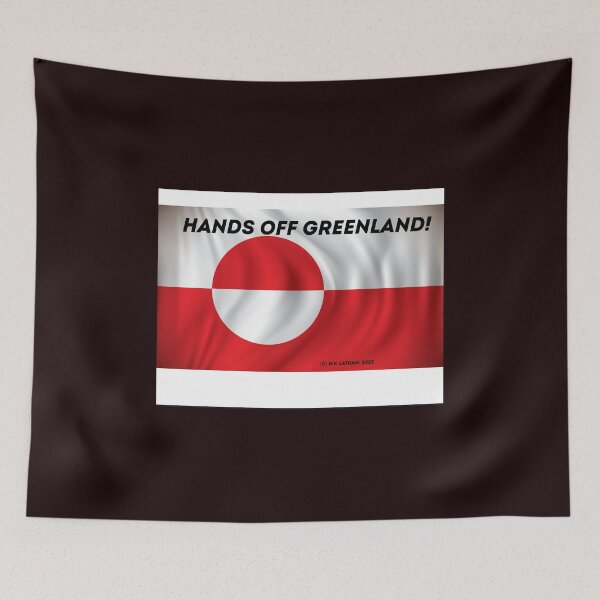 Item preview, Hands Off Greenland! designed and sold by Radicomics.