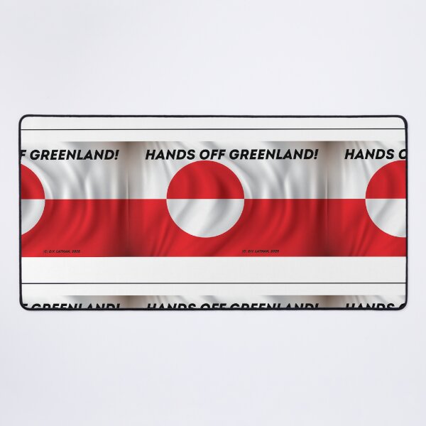 Item preview, Hands Off Greenland! designed and sold by Radicomics.