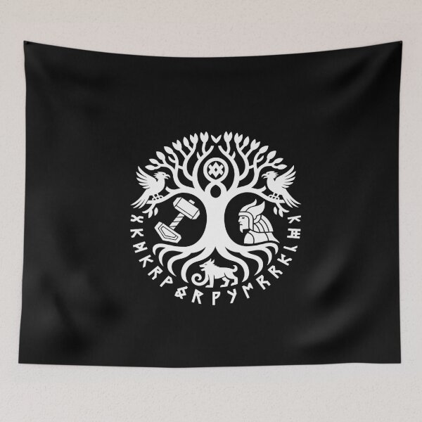 Item preview, Norse Mythology T-Shirts - Viking Symbols & Norse Gods designed and sold by Reichcorp.