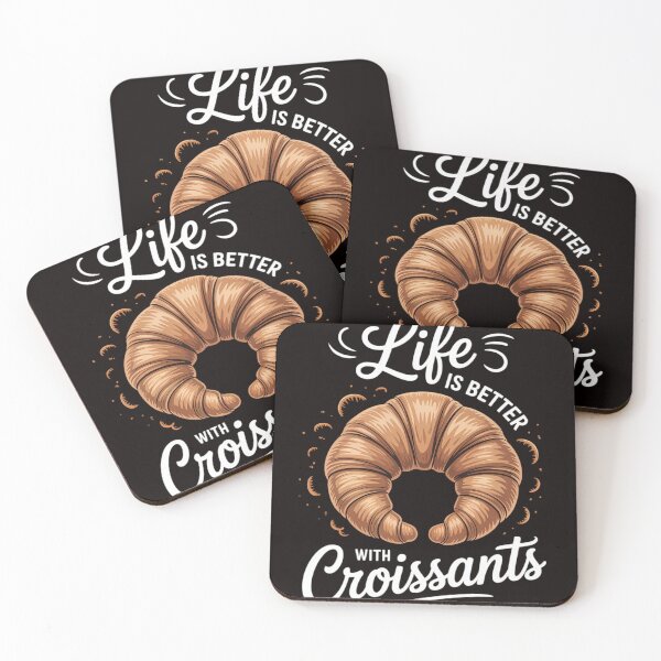 Item preview, Life Better with Croissants designed and sold by LapFemile.
