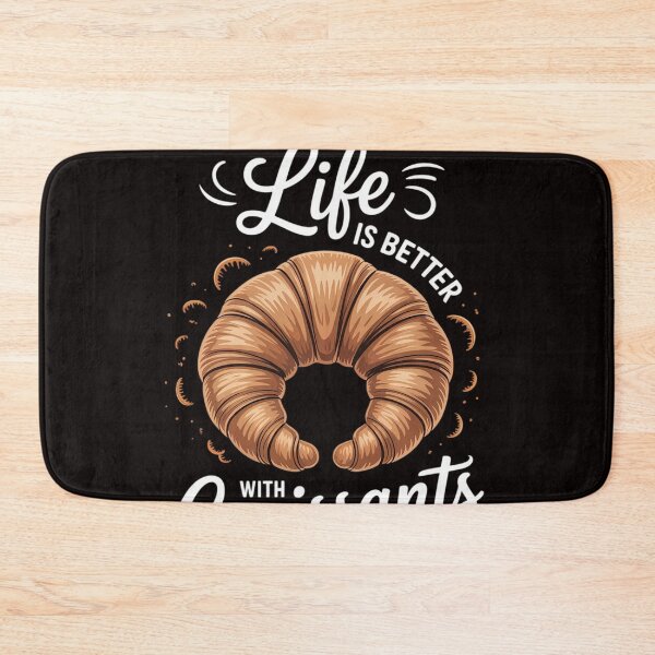 Item preview, Life Better with Croissants designed and sold by LapFemile.