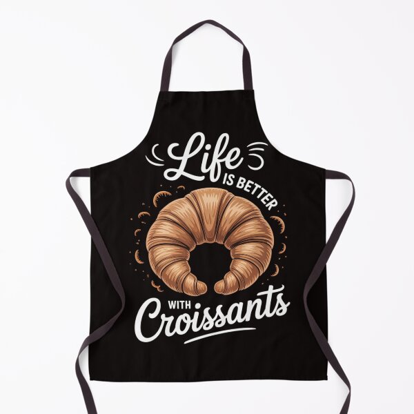 Item preview, Life Better with Croissants designed and sold by LapFemile.