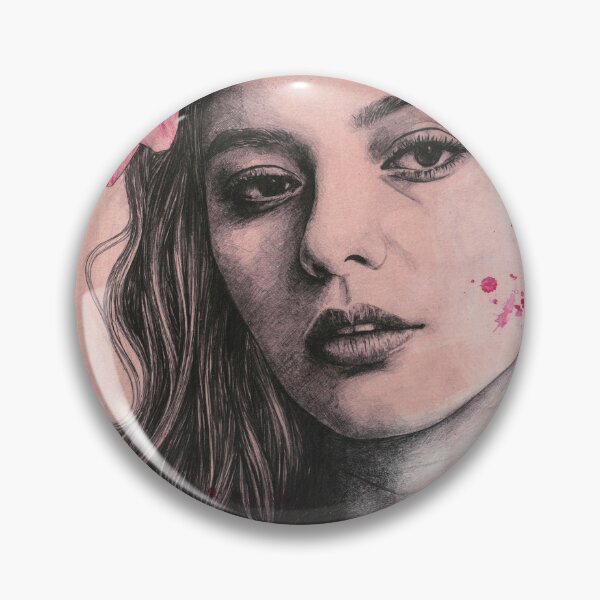 Item preview, Beautiful woman with pink flowers designed and sold by Marco Paludet.