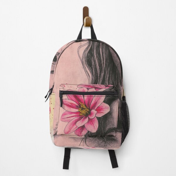 Item preview, Beautiful woman with pink flowers designed and sold by Marco Paludet.