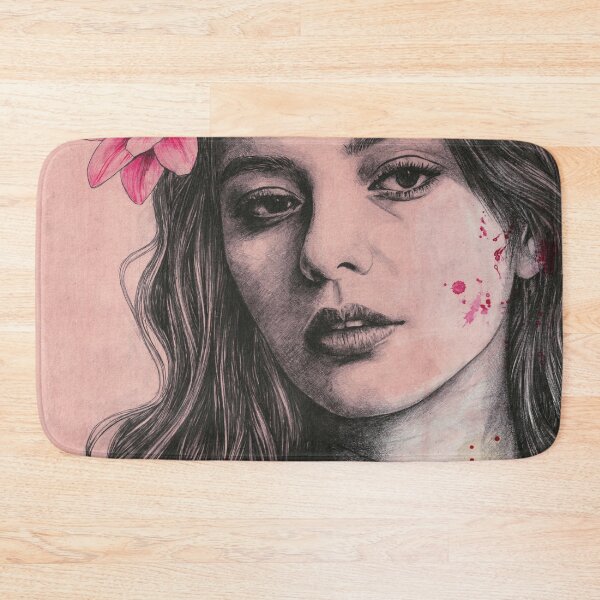 Item preview, Beautiful woman with pink flowers designed and sold by Marco Paludet.