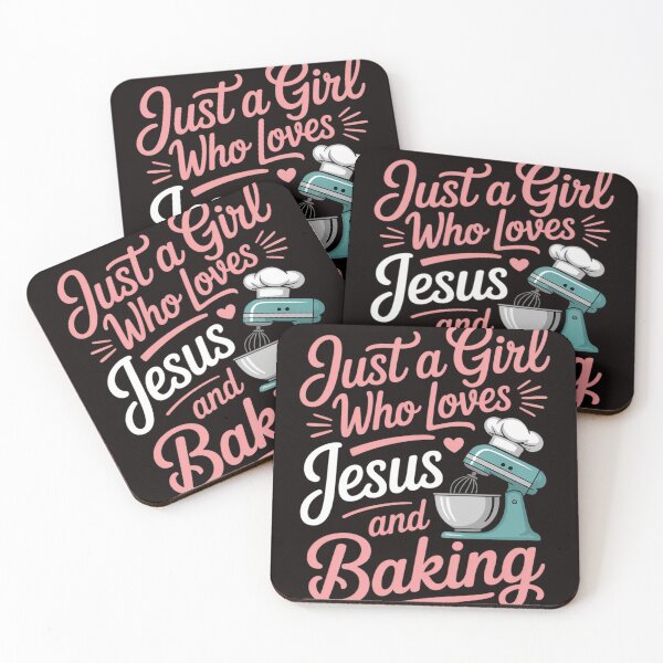 Item preview, Just A Girl Who Loves Jesus And Baking designed and sold by LapFemile.