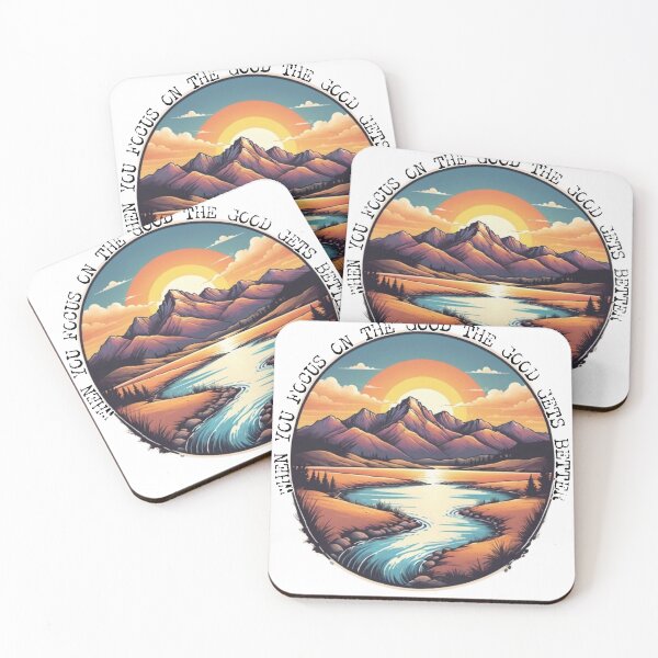 Item preview, Focus on the Good designed and sold by Katrabbit Graphics.
