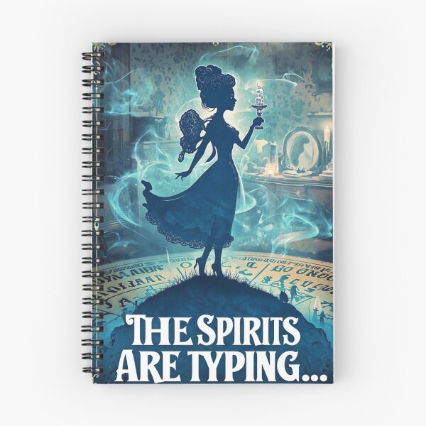 Item preview, The Spirits Are Typing | Ouija Board Ghost Communication Paranormal Humor designed and sold by Antik by Schulz.