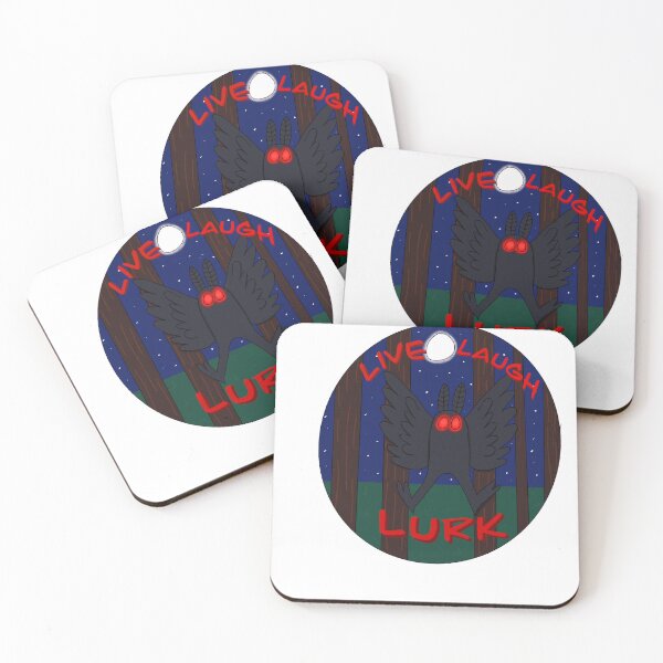 Item preview, Live Laugh Lurk Mothman designed and sold by KaraStanley20.