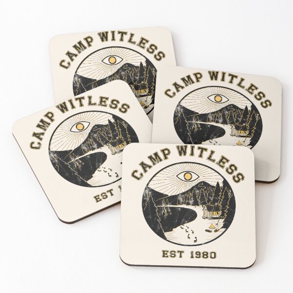 Item preview, [Camp Witless- Senior Gold Star Counsellor]  summer camp horror movie print designed and sold by WytchandCraft.