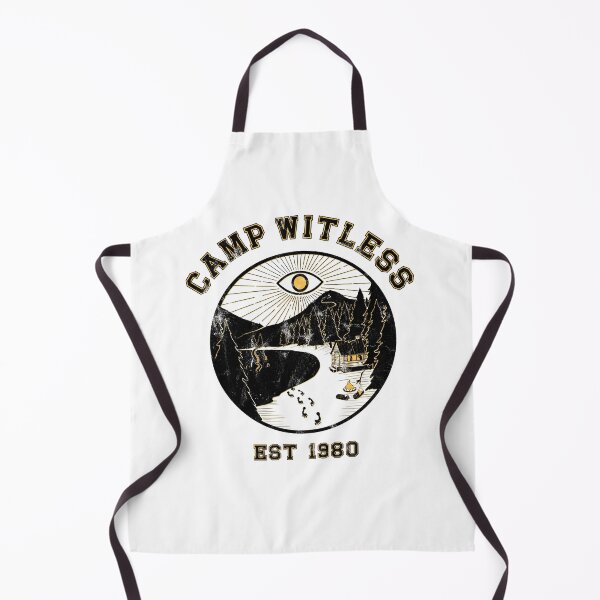Item preview, [Camp Witless- Senior Gold Star Counsellor]  summer camp horror movie print designed and sold by WytchandCraft.