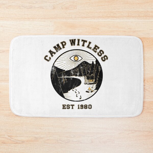 Item preview, [Camp Witless- Senior Gold Star Counsellor]  summer camp horror movie print designed and sold by WytchandCraft.