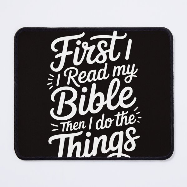 Item preview, First I Read My Bible Then I Do The Things designed and sold by LapFemile.