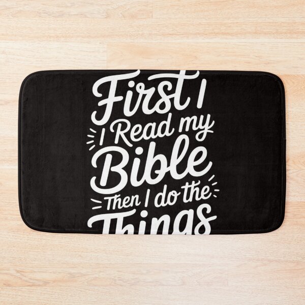 Item preview, First I Read My Bible Then I Do The Things designed and sold by LapFemile.