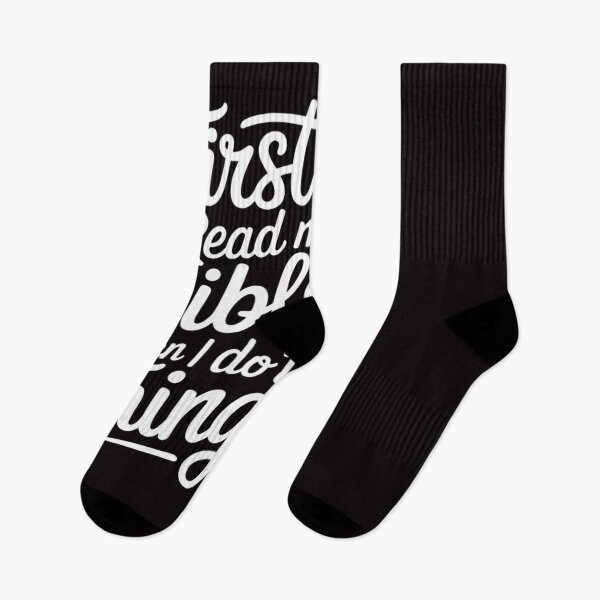 Item preview, First I Read My Bible Then I Do The Things designed and sold by LapFemile.