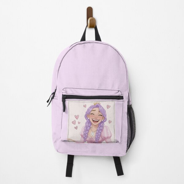 Item preview, Lilac Braids Princess Happy Laughing Face Disney style designed and sold by Heleniya.