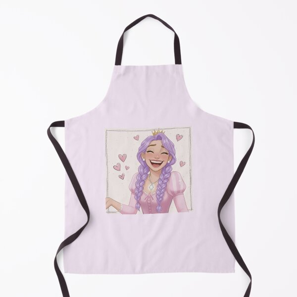 Item preview, Lilac Braids Princess Happy Laughing Face Disney style designed and sold by Heleniya.