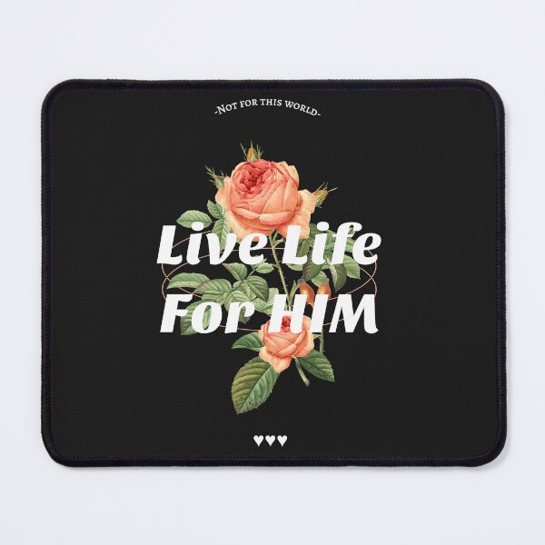 Item preview, Live For Him Christian T-shirt designed and sold by Ever-Kind.