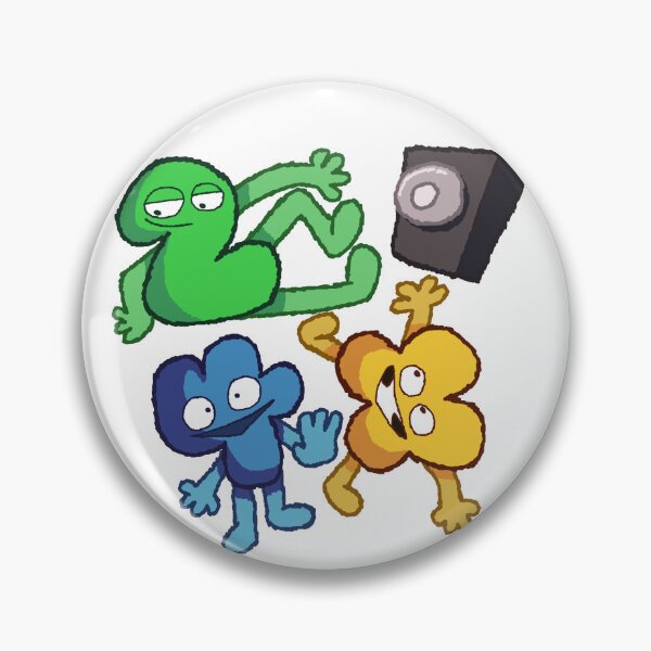 Item preview, BFDI Hosts- Four, x, Two, Announcer designed and sold by glubnap.