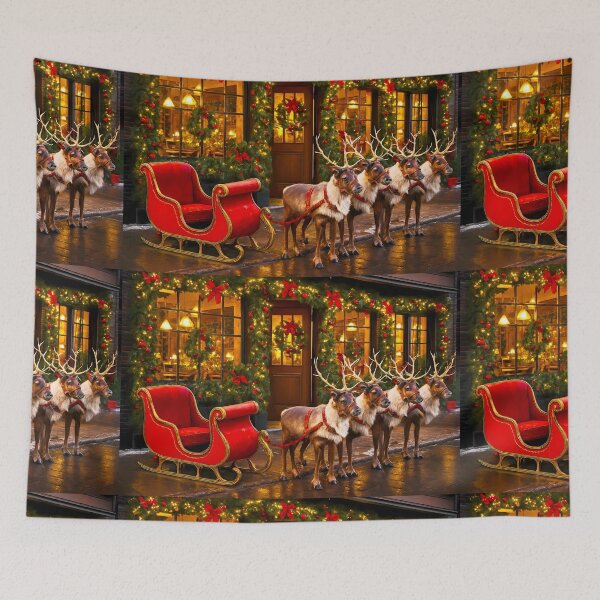 Item preview, Red Sleigh Recon designed and sold by Café Com Pirraça.