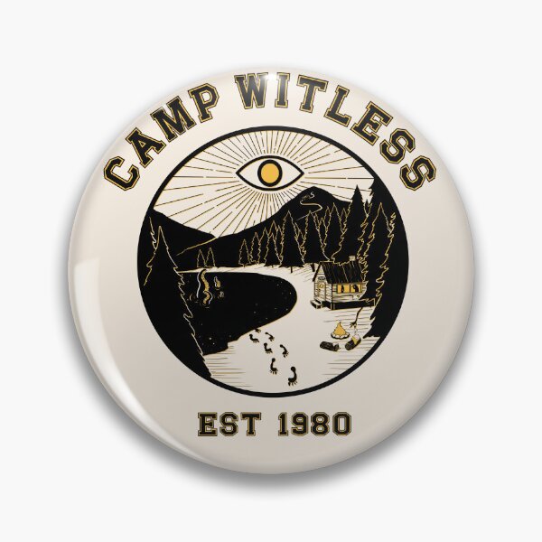 Item preview, [Camp Witless- Gold Star Counsellor] summer camp horror movie print designed and sold by WytchandCraft.