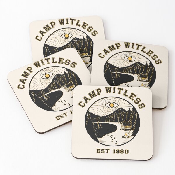 Item preview, [Camp Witless- Gold Star Counsellor] summer camp horror movie print designed and sold by WytchandCraft.