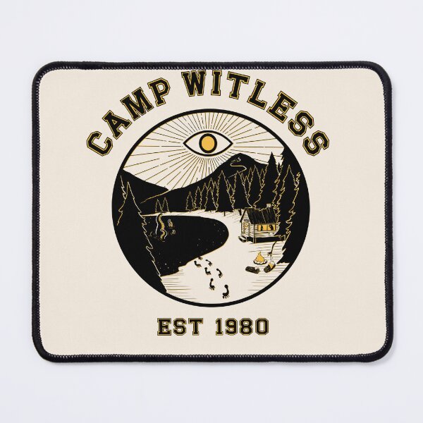 Item preview, [Camp Witless- Gold Star Counsellor] summer camp horror movie print designed and sold by WytchandCraft.