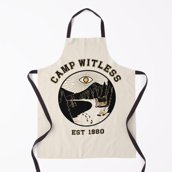Item preview, [Camp Witless- Gold Star Counsellor] summer camp horror movie print designed and sold by WytchandCraft.